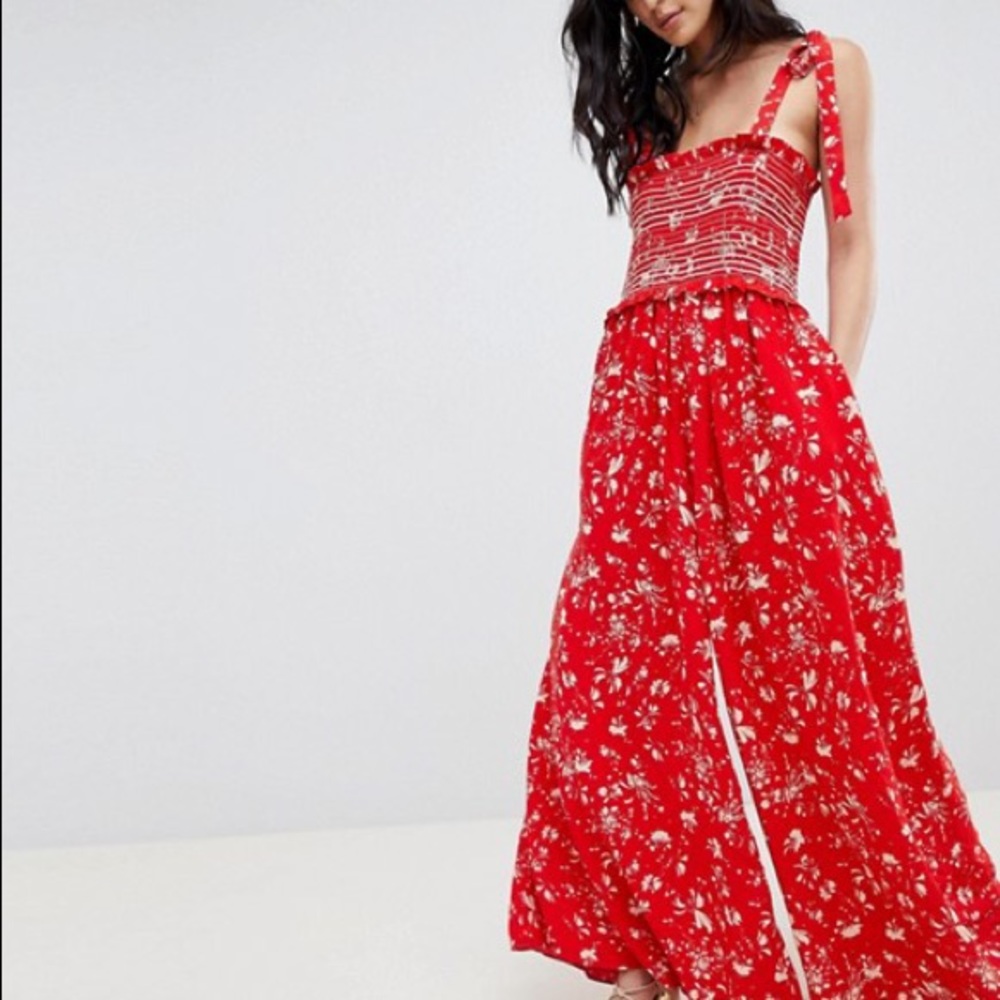 NWT Free People Color My World Jumpsuit - Picture 2 of 8